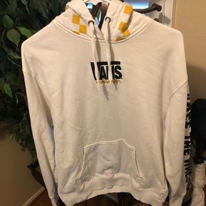 White Vans Pullover Hoodie